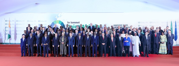 5th AU EU Summit group photo