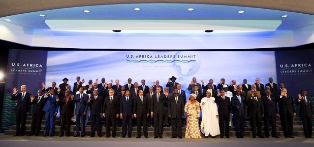 US Africa Leaders Summit group photo