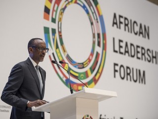 President Kagame attends African Leadership Forum