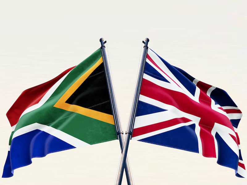 South Africa-UK trade: comparing January-October 2019 and 2020