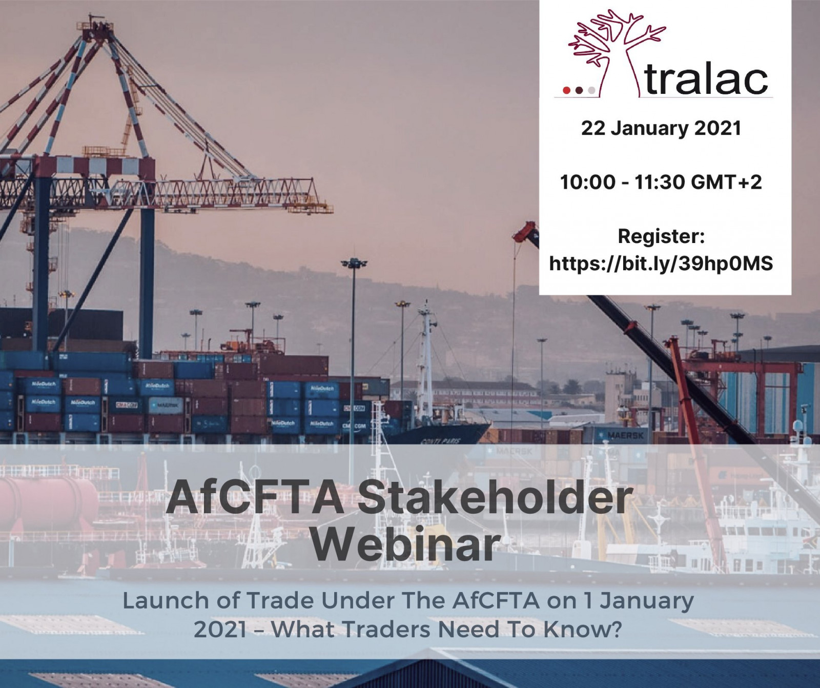 AfCFTA Stakeholder Webinar: Launch of trade under the AfCFTA - What traders need to know